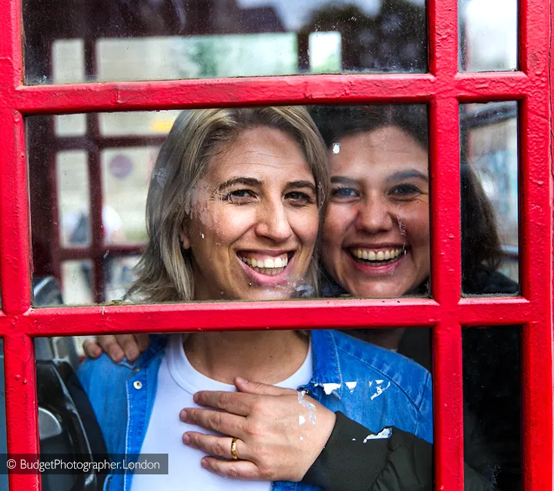 Red Phone Box Photo Shoot