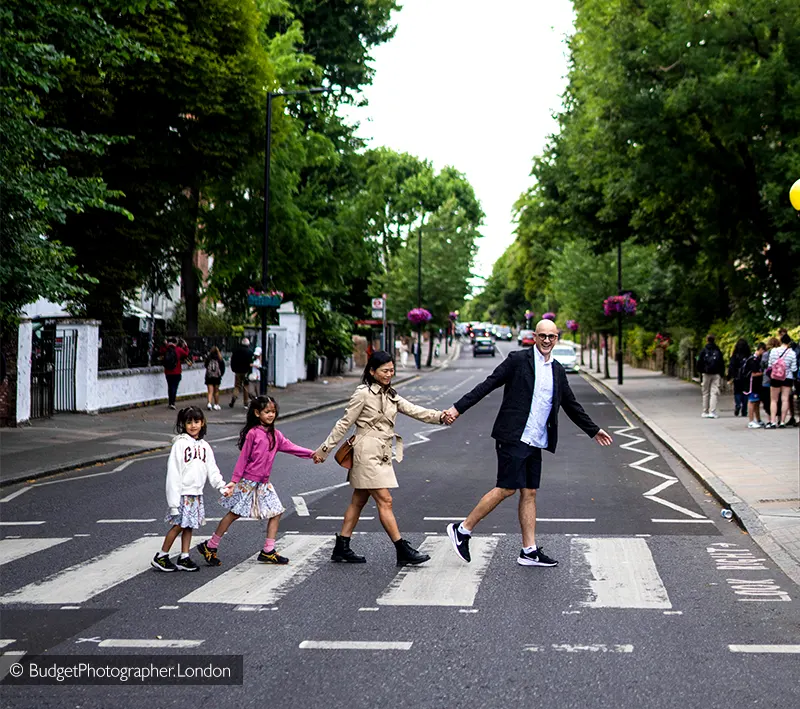 Abbey Road Family Crossing